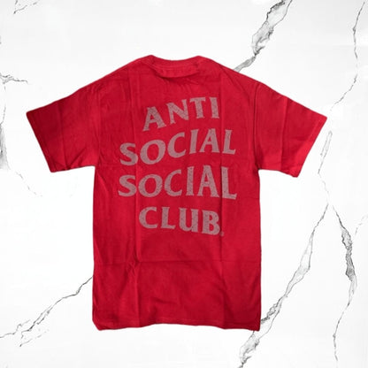 Anti Social Social Club Basket Rack Red T-shirt - Urban Utility