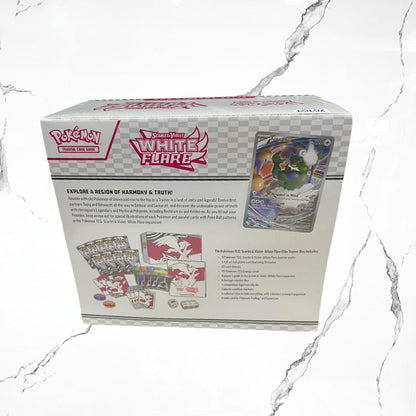 Pokémon Elite Trainer Box Scarlet & Violet White Flare