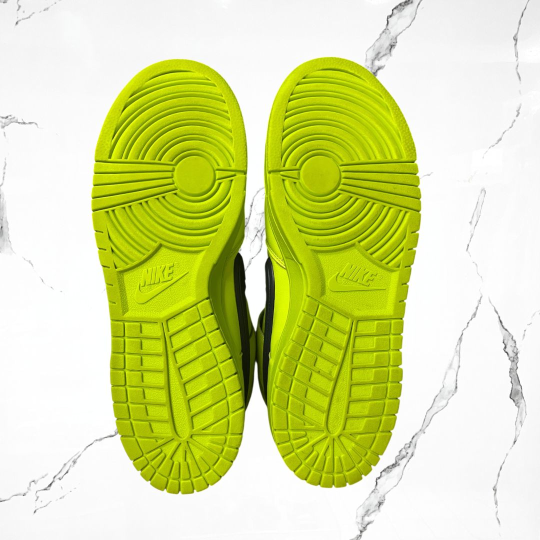Nike Dunk High AMBUSH Flash Lime (De Uso)
