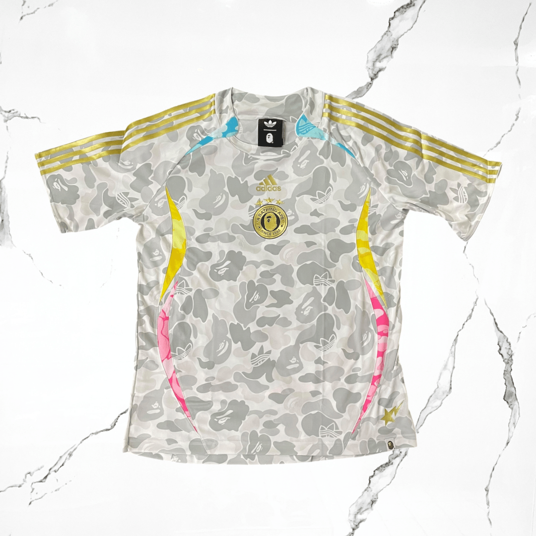 BAPE x adidas World Cup Collection Away White Jersey - Urban Utility