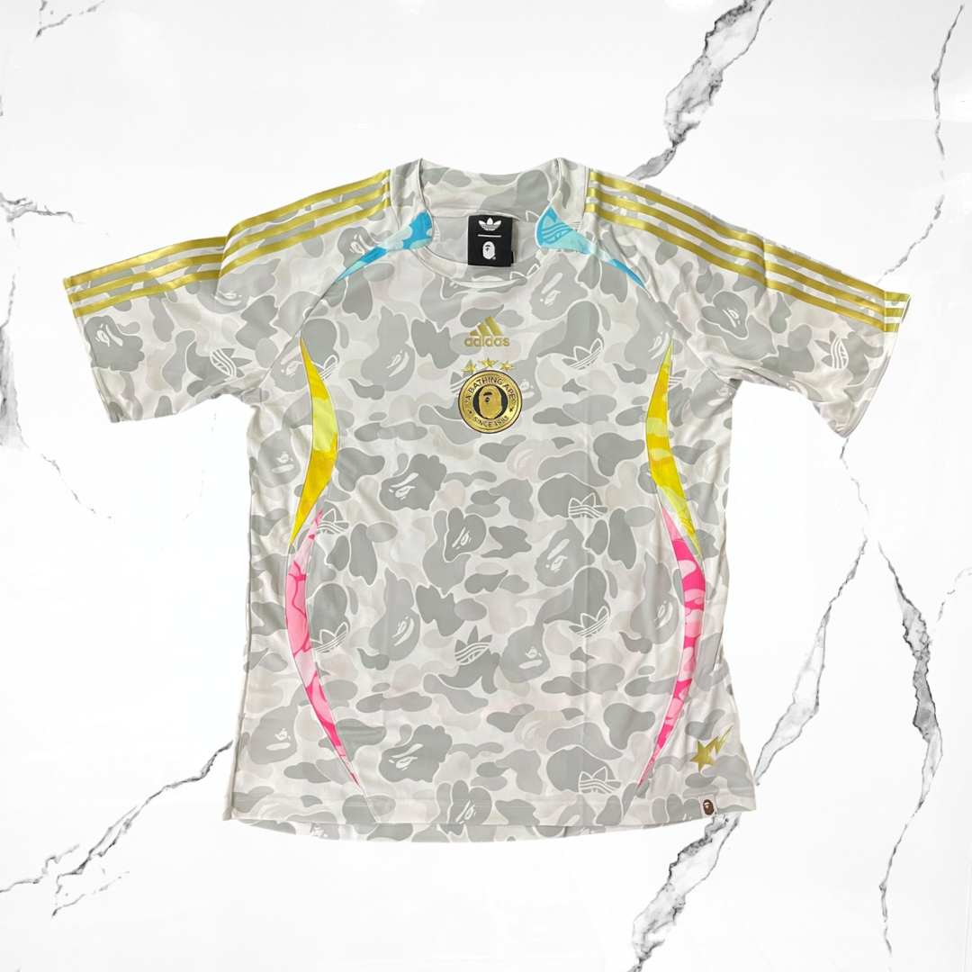 BAPE x adidas World Cup Collection Away White Jersey