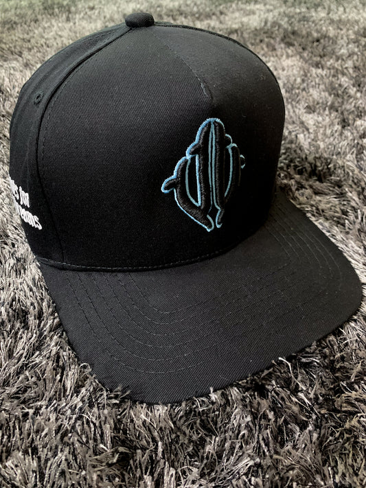 Roots of Dreams Black Baby Blue Cap