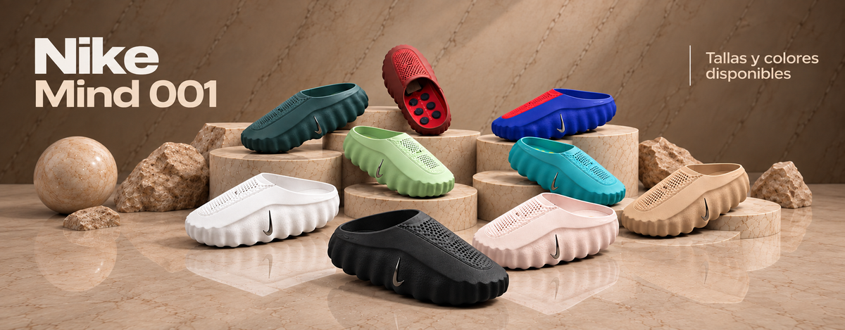 Nike Mind 001, tallas y colores disponibles