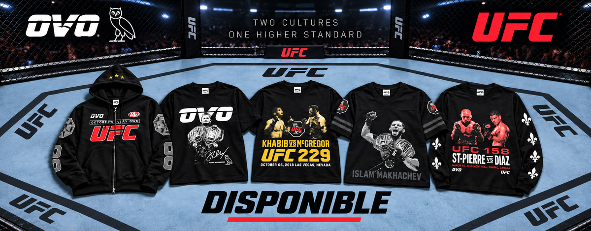 OVO x UFC disponible en Urban Utility