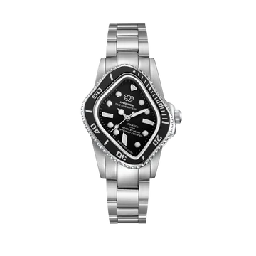 Laarvee Black Bezel & Black Dial Watch